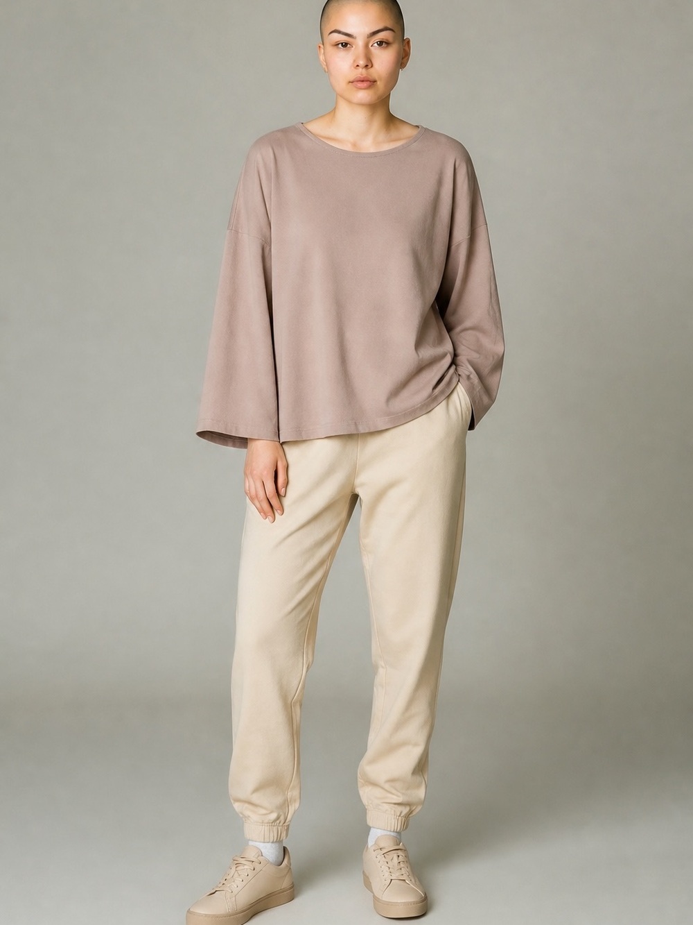 Relaxed oversized pullover tunic/ shirt